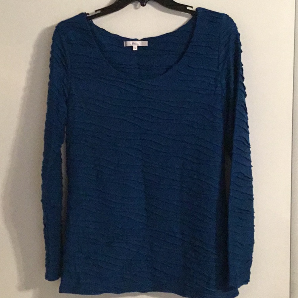 Pretty blue long sleeve top